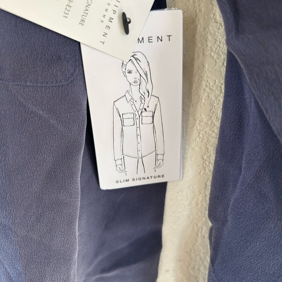 Equipment Navy Shirt - Picture 5 of 8